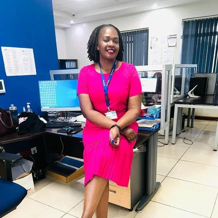 Caroline Chepchumba 24 kg weight loss journey photo